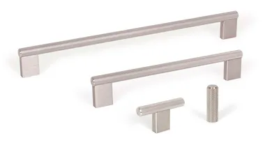 Gałka T GRAF MINI 0430/60 efekt stali nierdzewnej Viefe