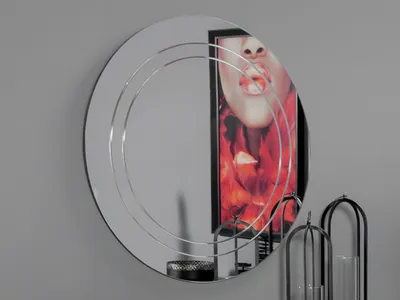 Lustro okrągłe nowoczesne M-19 Ø100 cm