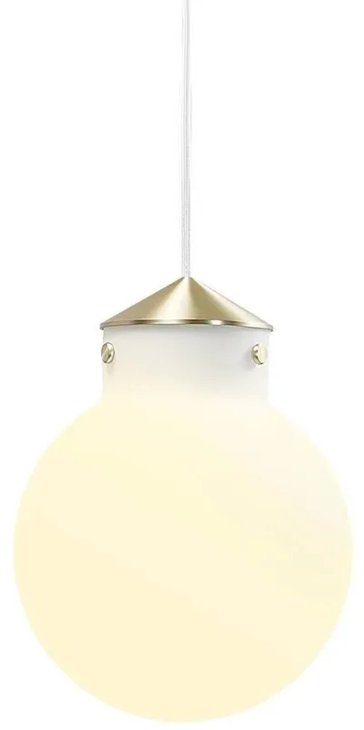Lampa wisząca biało-złota Ø23x29 cm