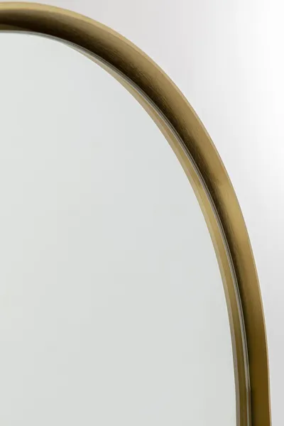 Lustro stojące CURVE 40x170 - mosiądz