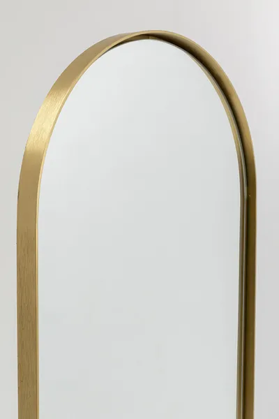 Lustro stojące CURVE 40x170 - mosiądz