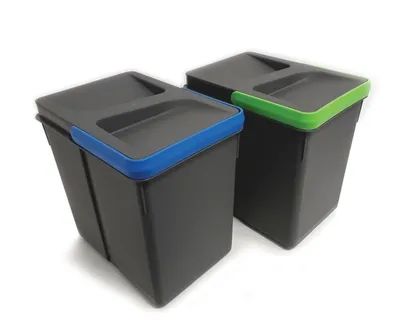 Kosze do sortowania odpadów Wurth ECO-EC / 2x6 l 
