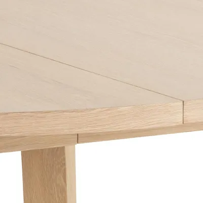 Stół okrągły A-LINE 120 cm - naturalny