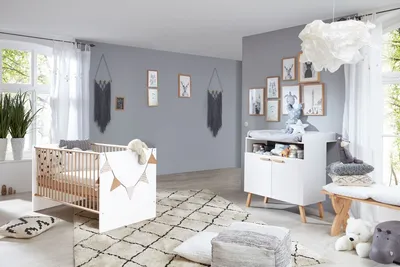 Zestaw mebli dziecięcych MATS BABY 01 - biały