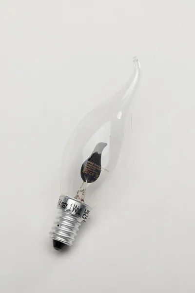 Zestaw 6 żarówek LED CANDLE EFFECT - transparentny