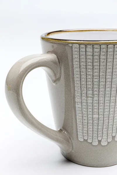 Kubek ceramiczny AMALIA - szarobeżowy