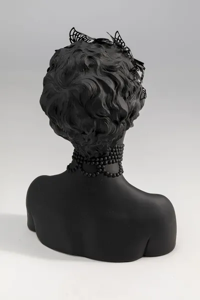 Figurka dekoracyjna LADY BUTTERFLIES - czarny