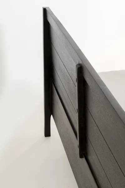 Łóżko drewniane BROOKLYN 160x200 - orzech