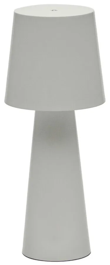 Lampa stołowa metalowa ARENYS 40 cm - szary