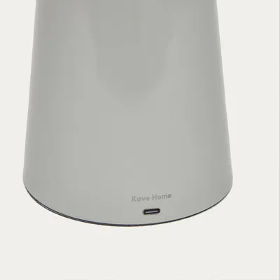 Lampa stołowa metalowa ARENYS 40 cm - szary