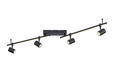 Lampa sufitowa BARIK 6525-18 - czarny