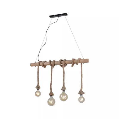 Lampa wisząca ROPE 15483-18 - naturalny