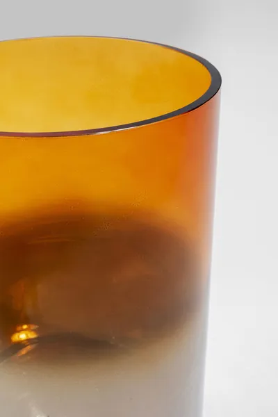 Wazon szklany GLOW 20 - pomarańczowy