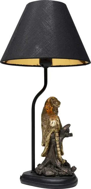 Lampa stołowa RELAX GEOPARD - czarny/złoty