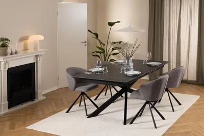 Stół rozkładany IRWINE 200/240x100 - czarny