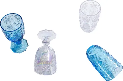 Kieliszek do wina ICE FLOWERS COLORE