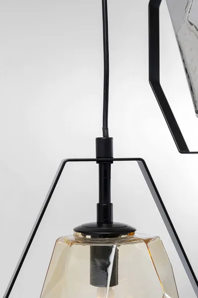 Lampa wisząca DIAMOND FEVER SPIRAL - czarny