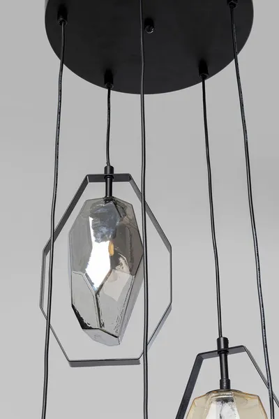 Lampa wisząca DIAMOND FEVER SPIRAL - czarny