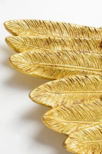 Dekoracja ścienna GUARDIAN ANGEL FEMALE 124x71 - beżowy/złoty