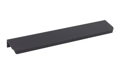 Uchwyt listwowy 3808 Czarny Mat / rozstaw 160 mm