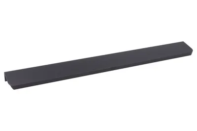 Uchwyt listwowy 3808 Czarny Mat / rozstaw 320 mm
