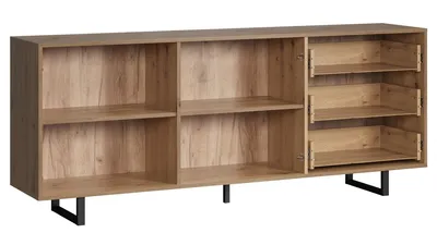 Komoda bez frontów SENTRA - dąb artisan