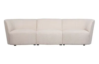 Element środkowy COCO bouclé - kremowy