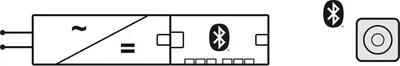 Wielofunkcyjny przełącznik meblowy CONNECT MESH / 40x10 mm