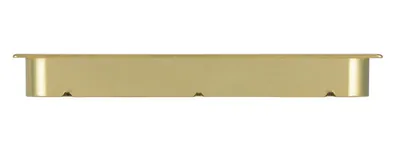 Uchwyt meblowy wpuszczany 2382 - złoty polerowany / rozstaw 96 mm