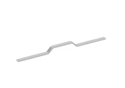Uchwyt meblowy UA130 - aluminium / rozstaw 352 mm