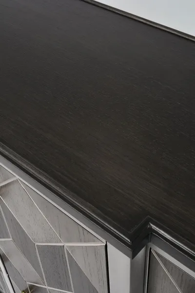 Komoda 4-drzwiowa STILIG - szary
