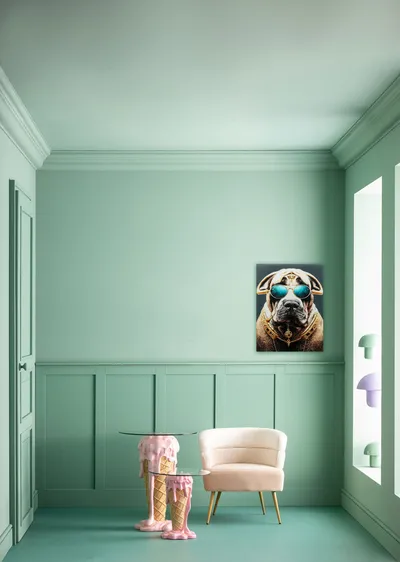 Obraz szklany FASHION DOG 60x80