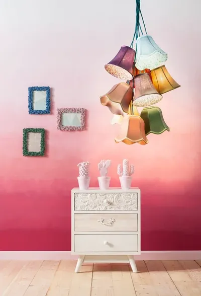 Lampa wisząca SALOON FLOWERS 9 - multikolor