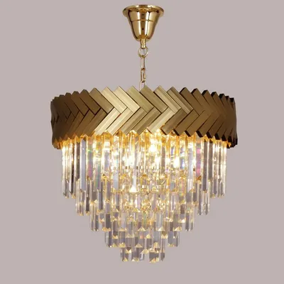 Lampa wisząca LYON 23910/9 - złoty