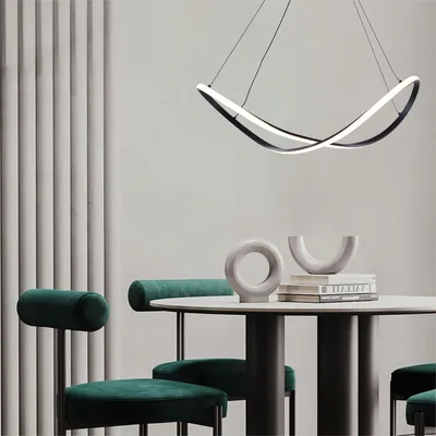 Lampa wisząca ERDA 19600P-BK - czarny