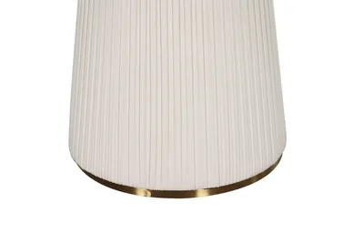Stół okrągły MODIG 120 cm - biały