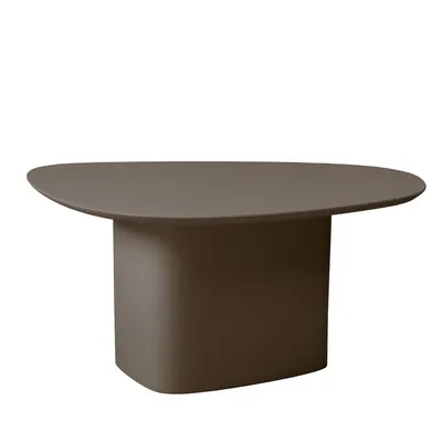 Stolik kawowy CELLS MINI M 90x55x45 - bobrza glina