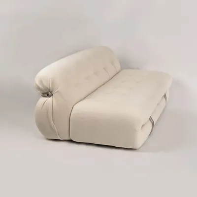 Sofa 3-osobowa NUA N59 bouclé - złamana biel