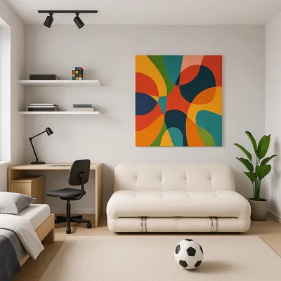 Sofa 3-osobowa NUA N59 bouclé - złamana biel