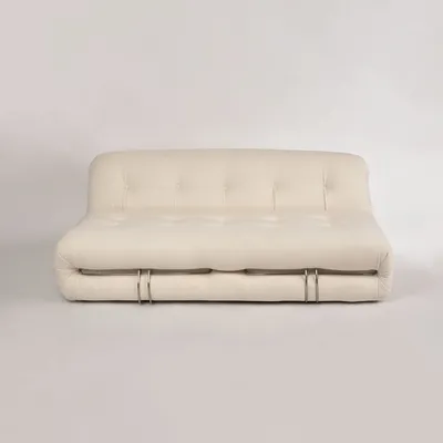 Sofa 3-osobowa NUA N59 bouclé - złamana biel