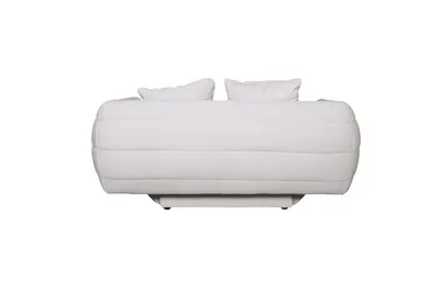 Sofa 2-osobowa NUA N90 welur - złamana biel