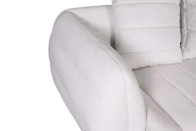 Sofa 2-osobowa NUA N90 welur - złamana biel