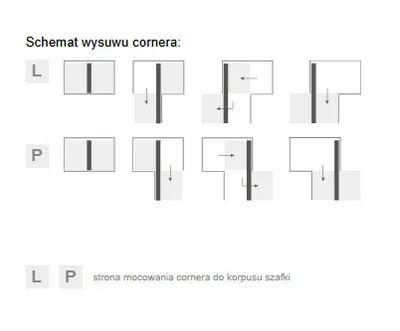 MAXIMA PURO Corner Comfort 1200 prawy metal/szkło biały mat/bezbarwny