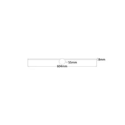 Kinkiet CAMARA W89949-8W-CH - chrom