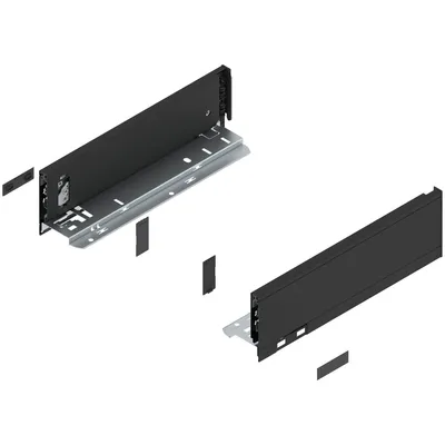 Bok szuflady LEGRABOX, wysokość M (90.5 mm), dł.=300 mm, lewy/prawy, do LEGRABOX pure+czarny mat*P/U: 1/5