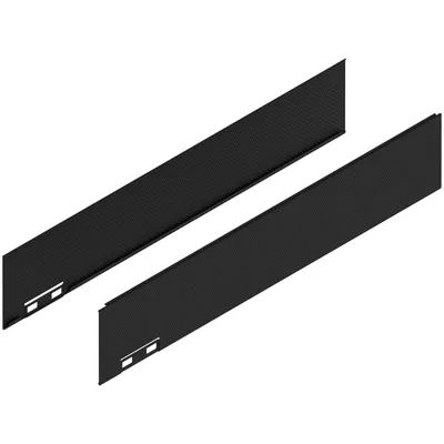 LEGRABOX Element dekoracyjny, wysokość M (90.5 mm), dł.=450 mm, prawy+lewy+czarny carb./carb.look*P/U: 20