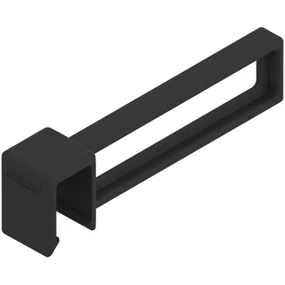 Listwy podłużne do relingu poprzecznego AMBIA-LINE do Legrabox Pure - czarny / dł. 84 mm