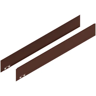 LEGRABOX Element dekoracyjny, wysokość M (90.5 mm), dł.=650 mm, prawy+lewy+noble rust*P/U: 20