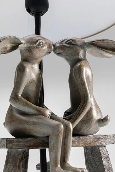 Lampa stołowa ANIMAL BUNNY LOVE - brązowy