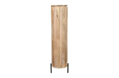 Drewniana komoda wysoka HS-09-MN - mango naturalne